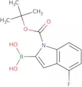 [4-fluoro-1-[(2-methylpropan-2-yl)oxycarbonyl]indol-2-yl]bor