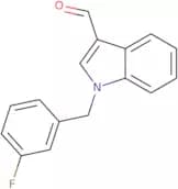 1-(3-Fluorobenzyl)-1H-indole-3-carbaldehyde