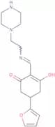 5-(2-Furyl)-2-{[(2-piperazin-1-ylethyl)amino]methylene}cyclohexane-1,3-dione