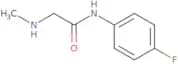 N-(4-Fluorophenyl)-2-(methylamino)acetamide