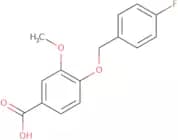 4-[(4-Fluorobenzyl)oxy]-3-methoxybenzoic acid
