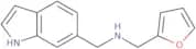 (2-Furylmethyl)(1H-indol-6-ylmethyl)amine