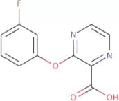 3-(3-Fluorophenoxy)pyrazine-2-carboxylic acid