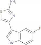 4-(5-Fluoro-1H-indol-3-yl)-1,3-thiazol-2-amine