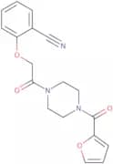 2-{2-[4-(2-Furoyl)piperazin-1-yl]-2-oxoethoxy}benzonitrile