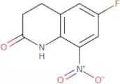 6-Fluoro-8-nitro-3,4-dihydroquinolin-2(1H)-one
