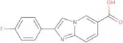 2-(4-Fluorophenyl)imidazo[1,2-a]pyridine-6-carboxylic acid