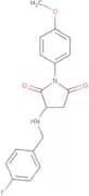 3-[(4-Fluorobenzyl)amino]-1-(4-methoxyphenyl)pyrrolidine-2,5-dione