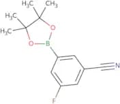 3-Fluoro-5-(4,4,5,5-tetramethyl-[1,3,2]dioxaborolan-2-yl)-benzonitrile
