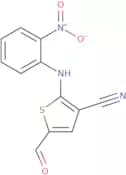 5-Formyl-2-[(2-nitrophenyl)amino]-3-cyanothiophene