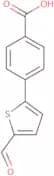4-(5-ForMyl-thiophen-2-yl)-benzoic acid