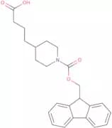 4-(1-Fmoc-piperidin-4-yl)butanoic acid