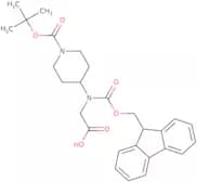 Fmoc-N-(1-Boc-piperidin-4-yl)glycine