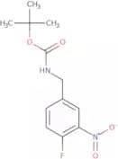 (4-Fluoro-3-nitrobenzyl)carbamic acid tert-butyl ester