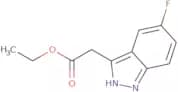 (5-Fluoro-1H-indazol-3-yl)acetic acid ethyl ester