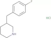 3-(4-Fluorobenzyl)piperidine hydrochloride