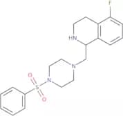5-Fluoro-1-((4-(Phenylsulfonyl)Piperazin-1-Yl)Methyl)-1,2,3,4-Tetrahydroisoquinoline