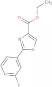 2-(3-Fluorophenyl)thiazole-4-carboxylic acid ethyl ester