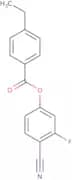 3-Fluoro-4-cyanophenyl 4-ethylbenzoate