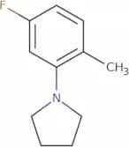 1-(5-Fluoro-2-methylphenyl)pyrrolidine