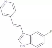 5-Fluoro-3-[(E)-2-Pyridin-4-Ylethenyl]-1H-Indole