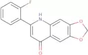 6-(2-Fluorophenyl)[1,3]Dioxolo[4,5-g]Quinolin-8(5H)-One