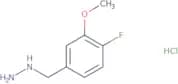 (4-Fluoro-3-methoxybenzyl)hydrazine hydrochloride (1:1)