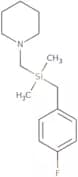 (4-Fluorophenyl)Methyl-Dimethyl-(Piperidin-1-Ylmethyl)Silane