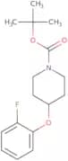 4-(2-Fluorophenoxy)-1-piperidinecarboxylic acid tert-butyl ester