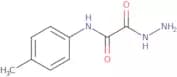 2-Hydrazino-N-(4-methylphenyl)-2-oxoacetamide