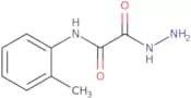 2-Hydrazino-N-(2-methylphenyl)-2-oxoacetamide
