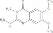2-Hydrazino-6,7-dimethoxy-3-methylquinazolin-4(3H)-one