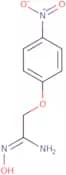 (1Z)-N'-Hydroxy-2-(4-nitrophenoxy)ethanimidamide