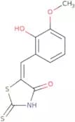 (5E)-5-(2-Hydroxy-3-methoxybenzylidene)-2-mercapto-1,3-thiazol-4(5H)-one