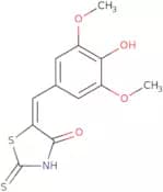 (5E)-5-(4-Hydroxy-3,5-dimethoxybenzylidene)-2-mercapto-1,3-thiazol-4(5H)-one