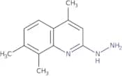 2-Hydrazino-4,7,8-trimethylquinoline