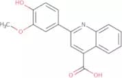 2-(4-Hydroxy-3-methoxyphenyl)quinoline-4-carboxylic acid