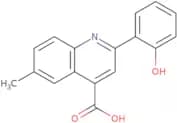2-(2-Hydroxyphenyl)-6-methylquinoline-4-carboxylic acid