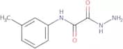 2-Hydrazino-N-(3-methylphenyl)-2-oxoacetamide