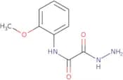2-Hydrazino-N-(2-methoxyphenyl)-2-oxoacetamide