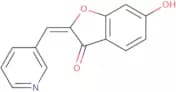 (2E)-6-Hydroxy-2-(pyridin-3-ylmethylene)-1-benzofuran-3(2H)-one