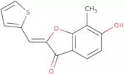 (2Z)-6-Hydroxy-7-methyl-2-(2-thienylmethylene)-1-benzofuran-3(2H)-one