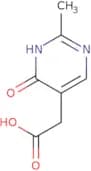 (4-Hydroxy-2-methylpyrimidin-5-yl)acetic acid hydrochloride