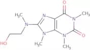 8-[(2-Hydroxyethyl)(methyl)amino]-1,3,9-trimethyl-3,9-dihydro-1H-purine-2,6-dione