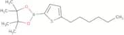 2-(5-Hexylthiophen-2-yl)-4,4,5,5-tetramethyl-1,3,2-dioxaborolane