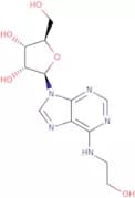 (2R,3R,4S,5R)-2-(6-((2-Hydroxyethyl)amino)-9H-purin-9-yl)-5-(hydroxymethyl)tetrahydrofuran-3,4-diol