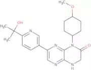 7-[6-(2-Hydroxypropan-2-yl)pyridin-3-yl]-1-(trans-4-methoxycyclohexyl)-3,4-dihydropyrazino[2,3-b]p…