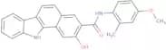 2-Hydroxy-N-(4-methoxy-2-methylphenyl)-11H-benzo[a]carbazole-3-carboxamide