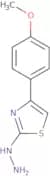 2-Hydrazino-4-(4-methoxyphenyl)-1,3-thiazole