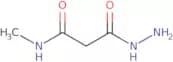 3-Hydrazino-N-methyl-3-oxopropanamide